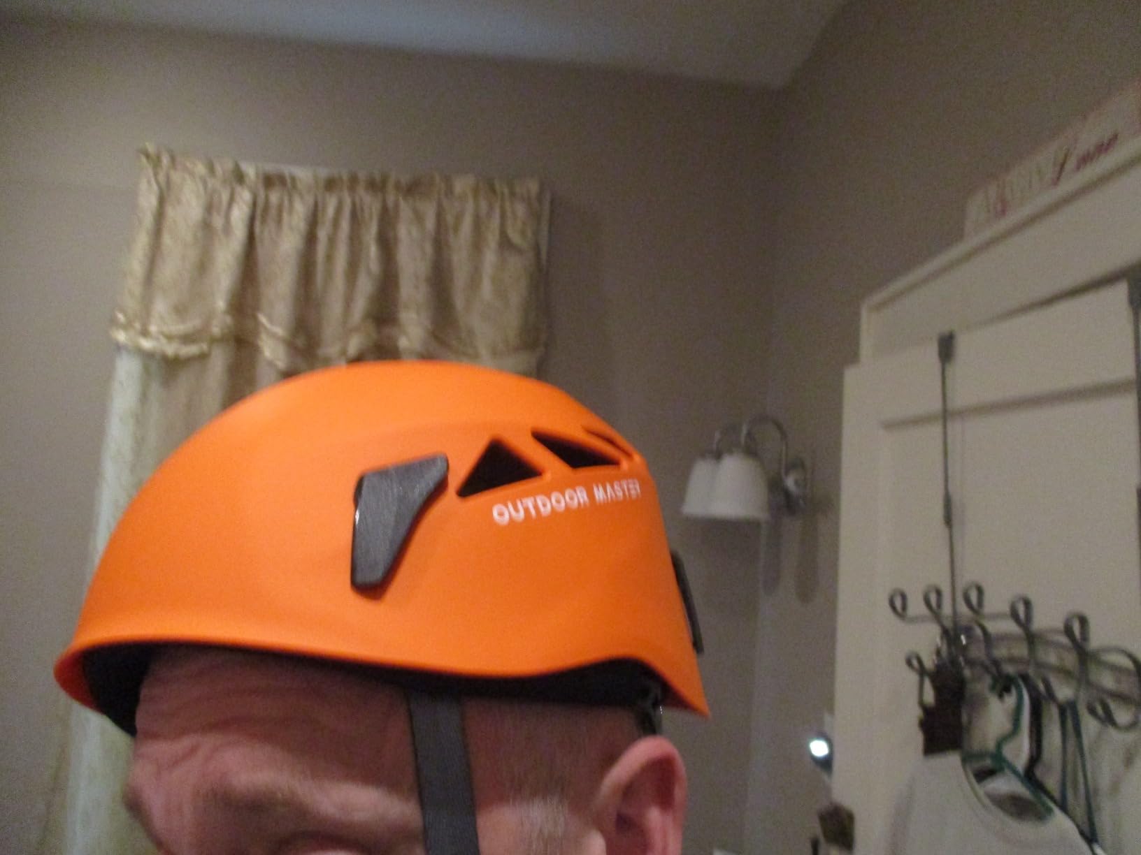 OutdoorMaster Climbing Helmet Rock Rescue Helmet Adjustable Lightweight Mountaineering Hiking Caving Helmet Adults Work Safety Helmet customer photo 1