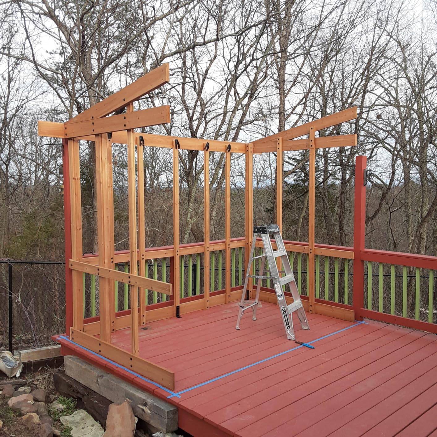 Backyard Discovery Willow 9 x 6 Cedar Wood and Polycarbonate Walk-in Greenhouse Kit with Exhaust Fan, Windows, Hose Hook-Ups, PowerPort, Staging Shelves for Year-Round Outdoor Gardening customer photo 2