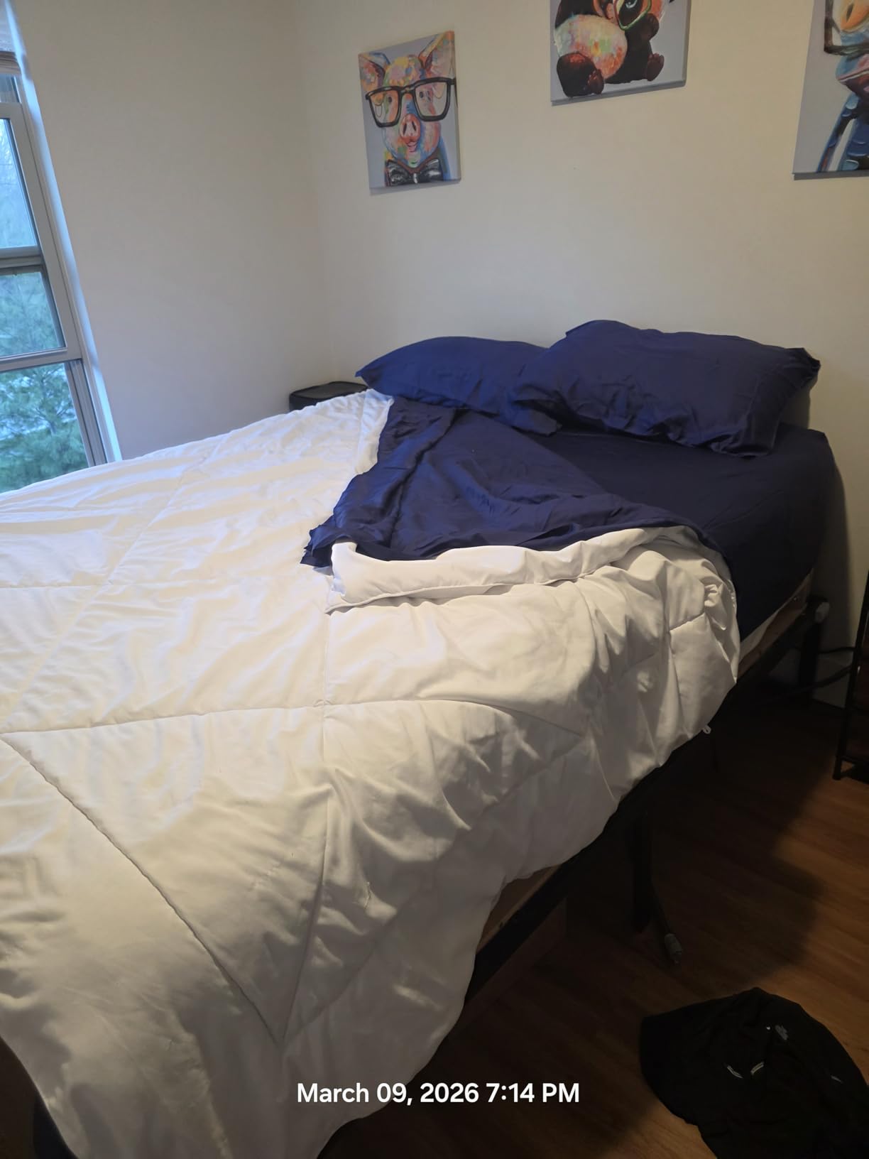 Dual Layer 4 Inch Memory Foam Mattress Topper Queen - 2 Inch Gel Memory Foam and 2 Inch Pillow Top Mattress Pad customer photo 1