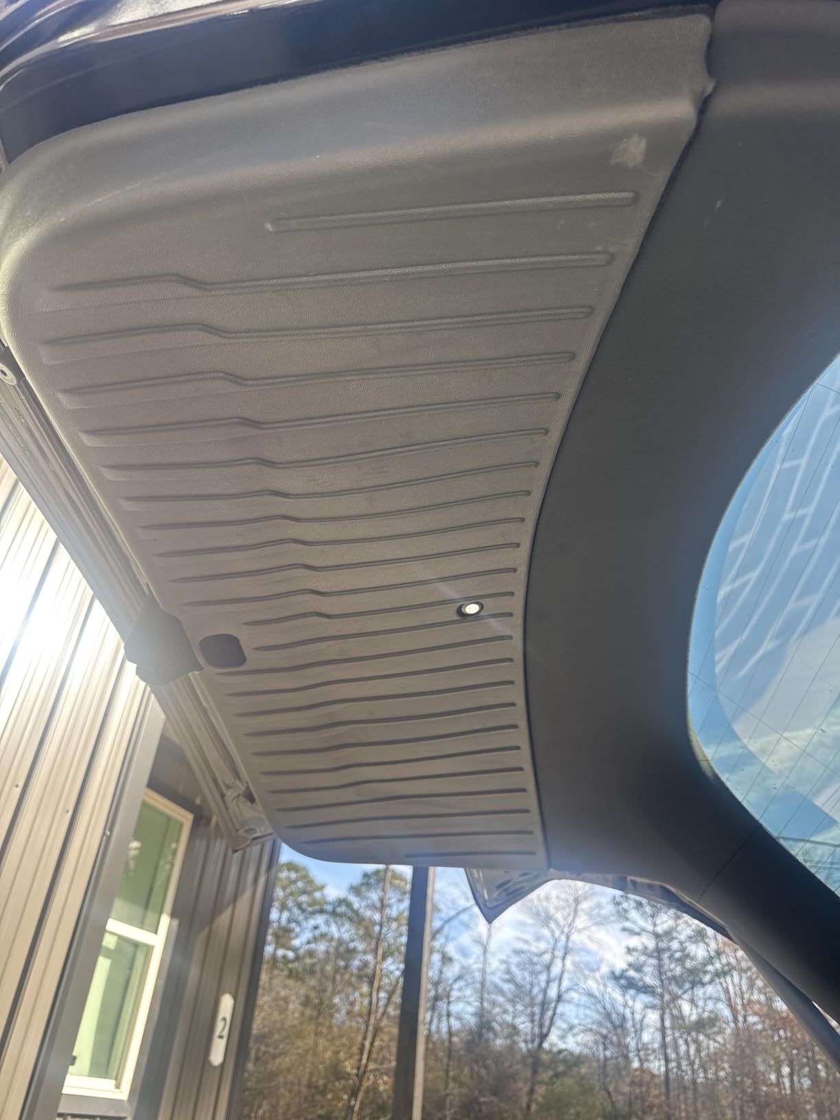 Trunk Mat for Tesla Model 3 2026, All Weather Durable TPE Trunk Protector, Waterproof Rear Cargo Liner for New Tesla Model 3 Highland Accessories 2024-2026 customer photo 1