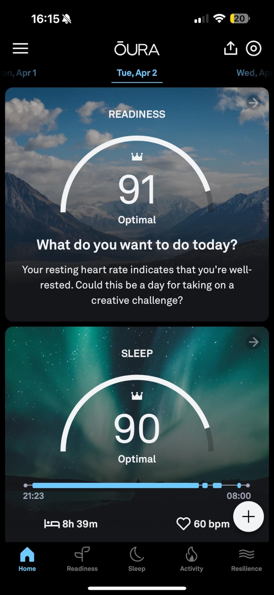 Oura Ring Gen3 Heritage - Silver - Size 11 - Smart Ring - Size First with Oura Ring Gen3 Sizing Kit - Sleep Tracking Wearable - Heart Rate - Fitness Tracker - 5-7 Days Battery Life customer photo 1