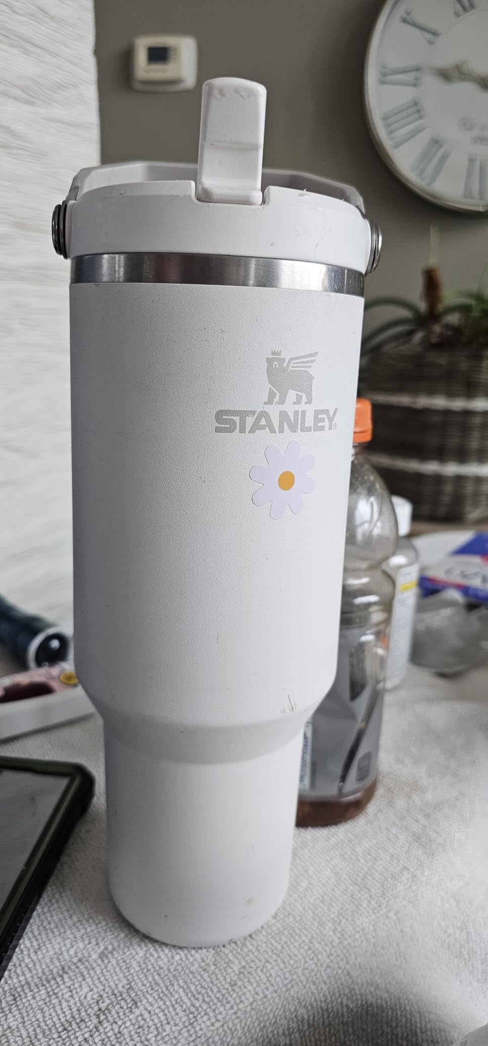 Quick Flip GO Water Bottle 24 oz | Push Button Lid | Leakproof and Packable for Travel and Sports | Insulated Stainless Steel | BPA-Free | Lilac 2.0 customer photo 1