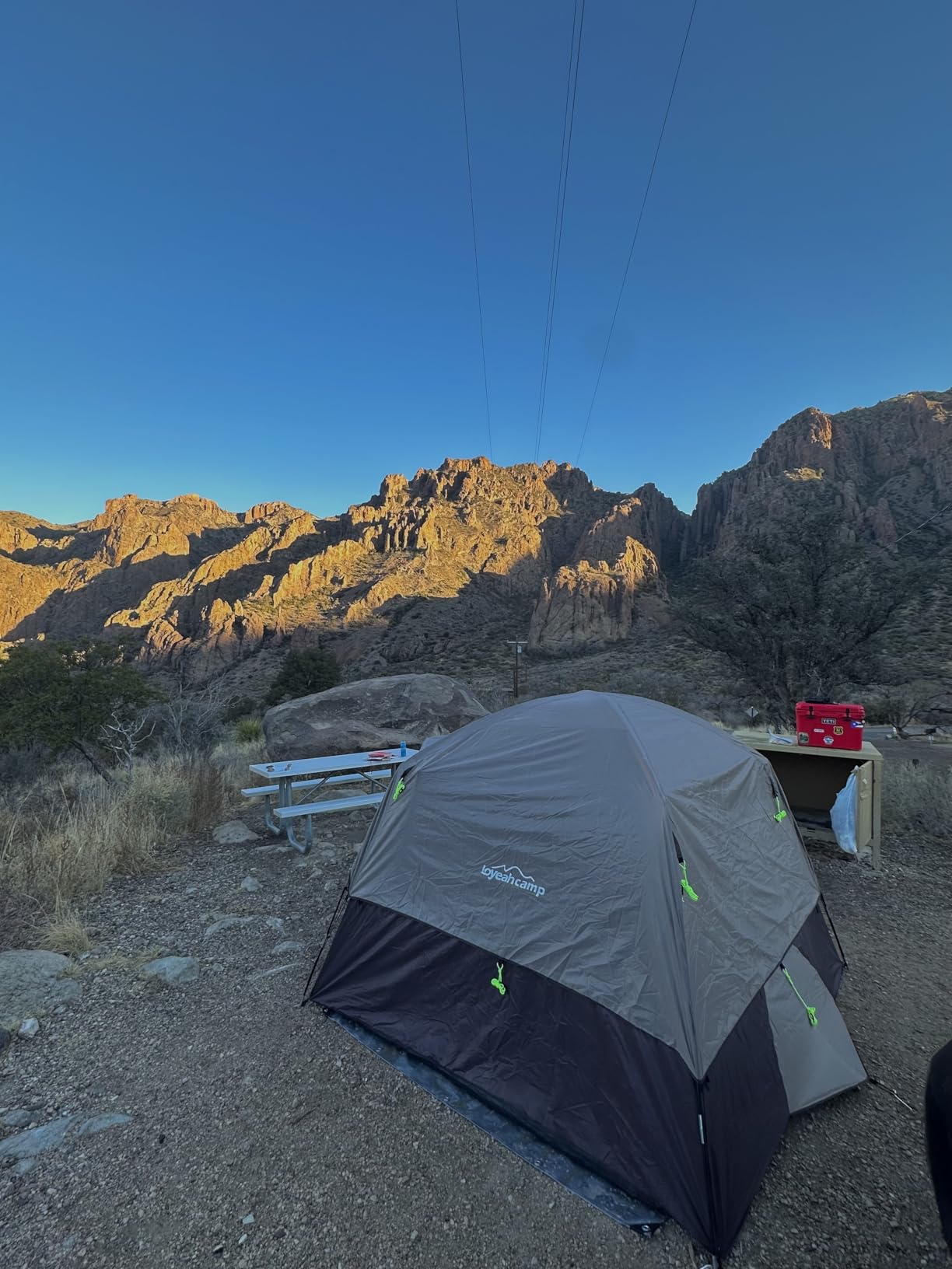 LOYEAHCAMP Tent 4/6 Person Blackout Camping Tent with Rainfly customer photo 2