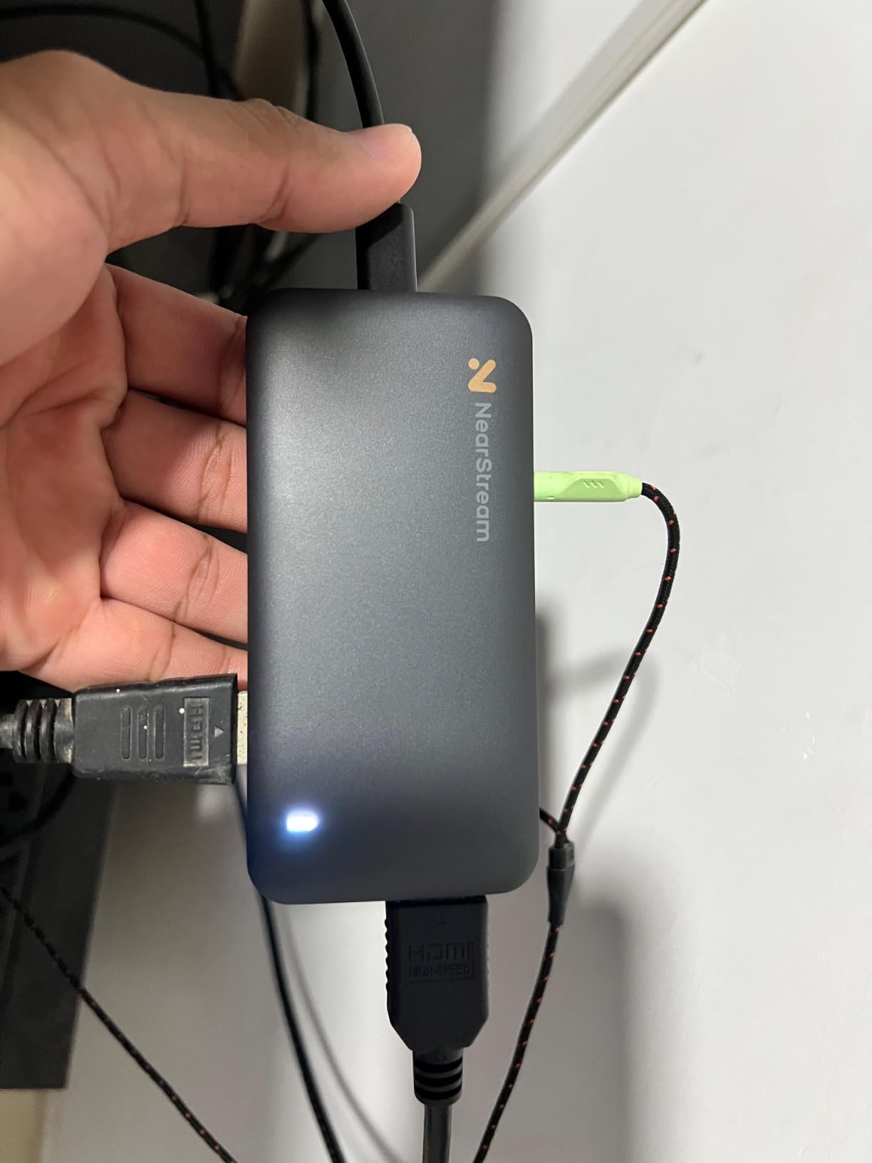 NearStream 4K HDMI Capture Card, USB 3.0 Video Capture Card for Live Streaming & Gaming, Record in 1080P 60FPS with Ultra-Low Latency, Compatible with PS5, PS4, Xbox, Switch, Windows & Mac OS (CCD10) customer photo 1