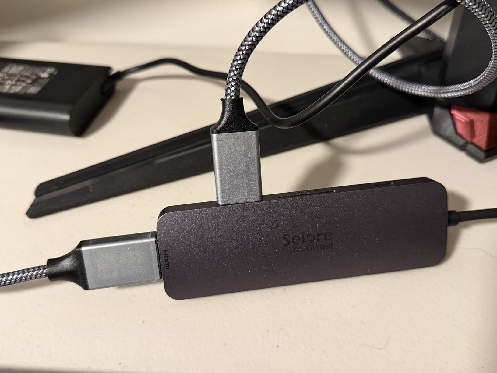 Selore USB C Docking Station Dual Monitor,Laptop Docking Station,14 in 1 Docking Station 3 Monitors with 2 HDMI,VGA,10G USB A/C,100W PD,6 USB A/C Ports,USB C Hub Multiport Adapter for Windows Laptops customer photo 2