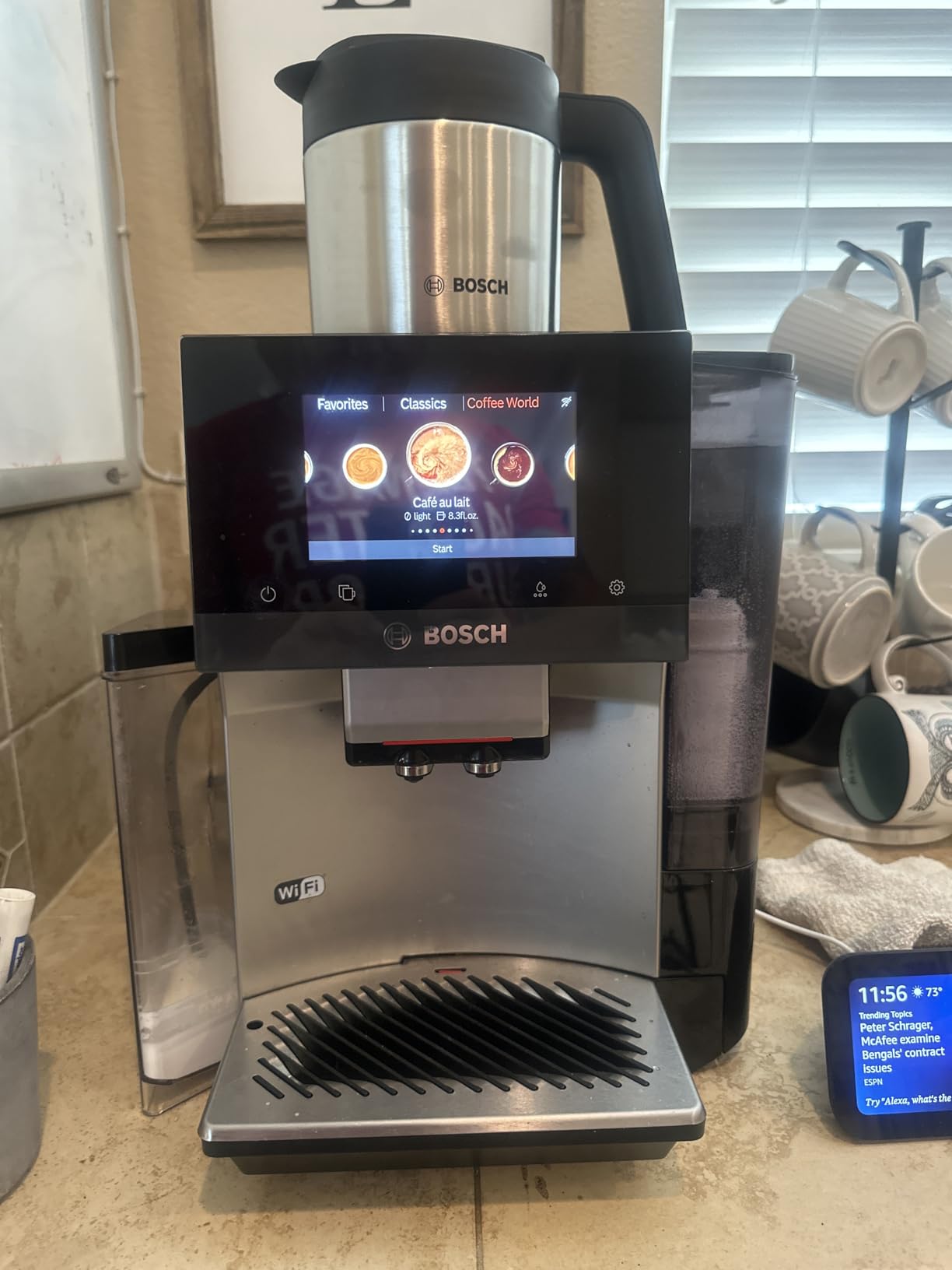 Bosch 800 Series Fully Automatic Espresso and Coffee Machine - 36 Drinks with Coffee World, Cold Brew, Double Cup, Integrated Milk Container customer photo 1