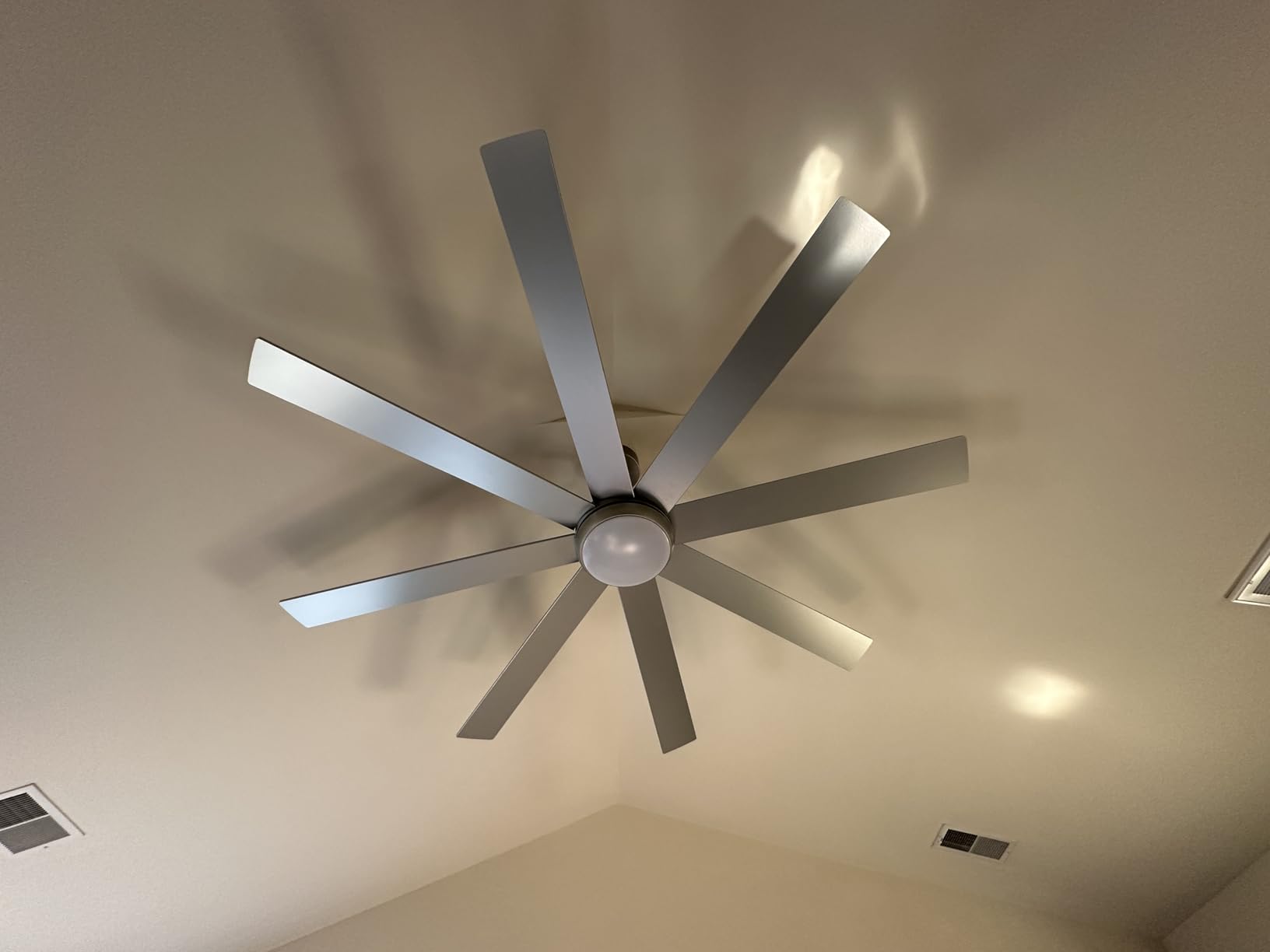 addlon 52 Inch Ceiling Fans with Lights and Remote Control, Wall Switch | Reversible DC motor, 6-speed, Timer, 3CCT Dimmable, Quiet, Black Ceiling Fan for Bedroom, Living Room, Indoor/Outdoor Use customer photo 2
