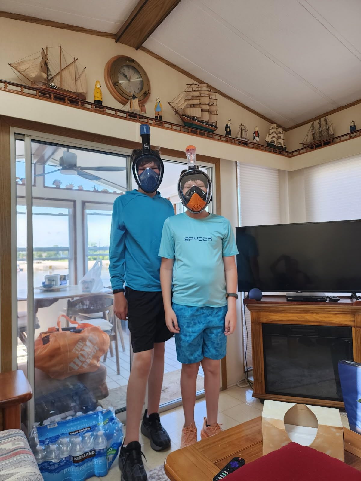 Greatever Full Face Snorkel Mask, Snorkeling Gear for Adults with Latest Dry Top Breathing System and Detachable Camera Mount, Foldable Snorkel Mask Adult, Snorkels Anti-Fog & Anti-Leak customer photo 2