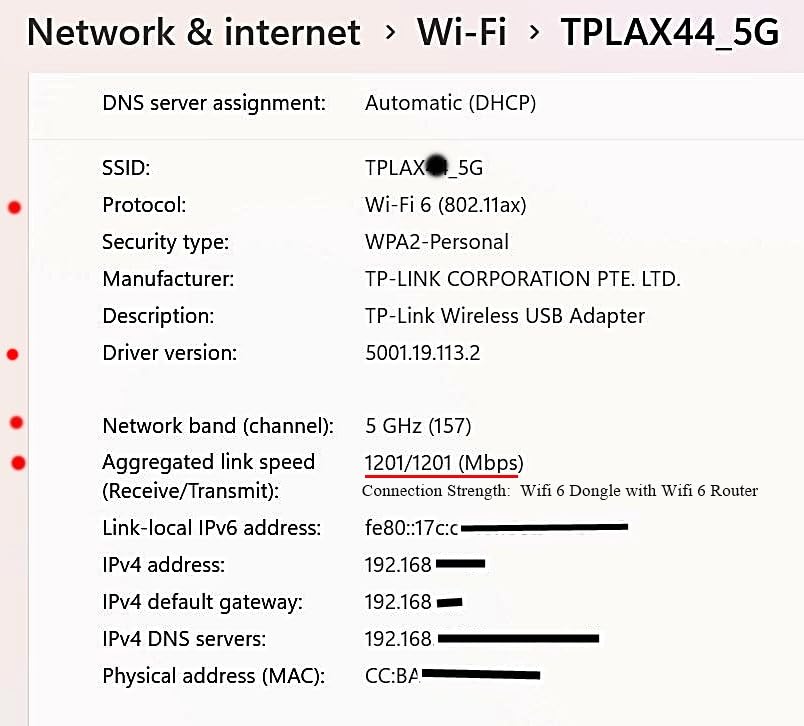 TP-Link Nano USB WiFi 6 Adapter for PC(Archer TX20U Nano) - AX1800 2.4G/5G Dual-Band Wireless Network Transceiver Adapter for Desktop PC, OFDMA, MU-MIMO, WPA3, Travel Size, Supports Windows 11/10 customer photo 1