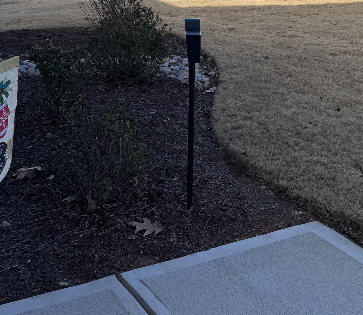 Solar Address Signs for Yard, Solar Powered Address Sign with Warm White & Cold White, IP65 Waterproof Solar House Numbers for Outside, LED Illuminated Plaques Wall Mounted & In Ground customer photo 2