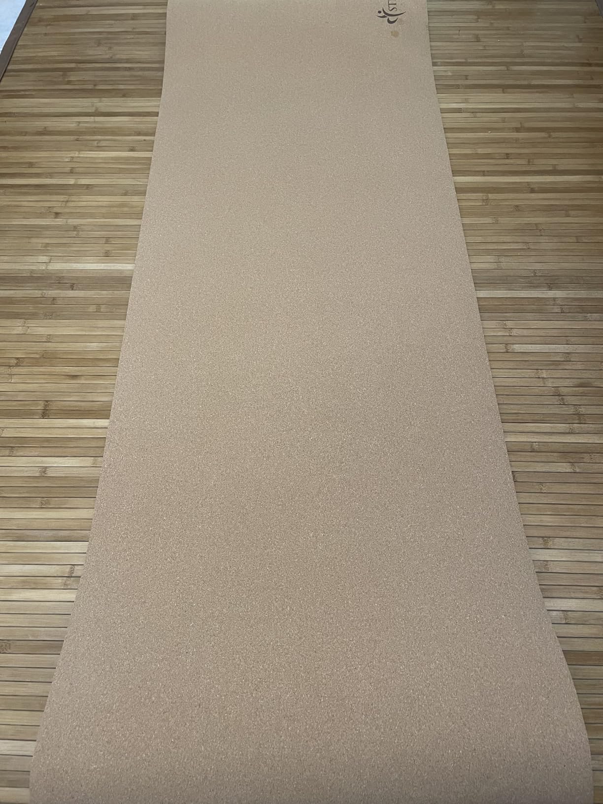 StrongTek Eco-Friendly Cork Yoga Mat, 7mm Thick, 72x24, Cork+TPE, Non-Slip, Lightweight & Cushioned Mat for Hot Yoga, Pilates & Home Fitness customer photo 1