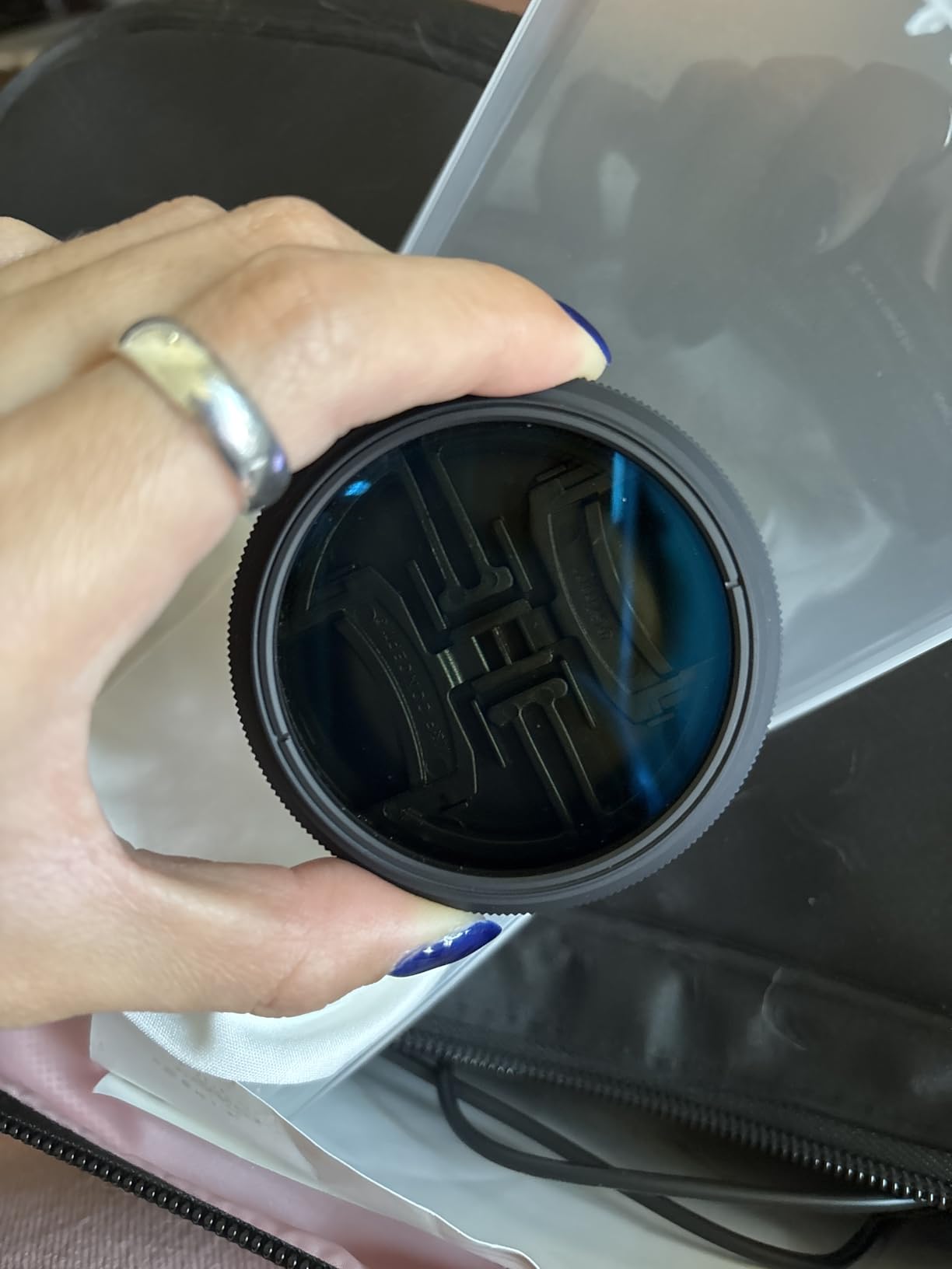 K&F CONCEPT 58mm Variable ND Camera Lens Filter ND2-ND400 (1-9 Stops) + Filter Cap + Cleaning Cloth 18 Multi-Layer Coatings Adjustable Neutral Density Ultra Slim for Camera Lenses(K-Series) customer photo 2