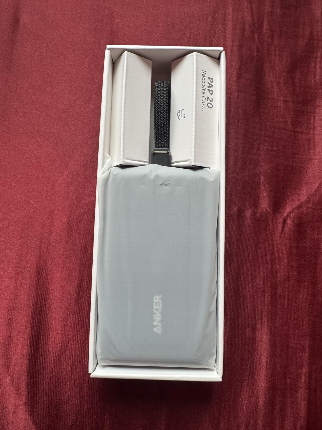 Anker Portable Charger, 10,000mAh 30W Power Bank, USB-C in and Out Fast Charging Battery Pack, Travel Essential Phone Power Bank, for iPhone 17/16, Galaxy and More customer photo 2