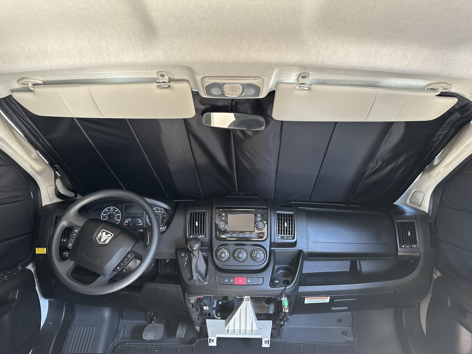 Living in a Bubble Insulated Blackout Window Covers for RAM Promaster 2014-Current (Driver/Passenger Door) customer photo 1