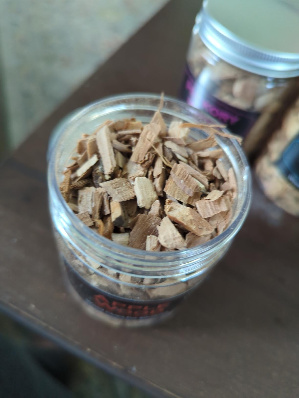 6Pack Natural Wood Chips for Smoker Grill and Smoking Gun, Oak, Pecan, Apple, Pear, Cherry and Peach About 80g Each, Smoker Woodchips for BBQ Smoking Beef Pork Chicken Fish and Whisk customer photo 2
