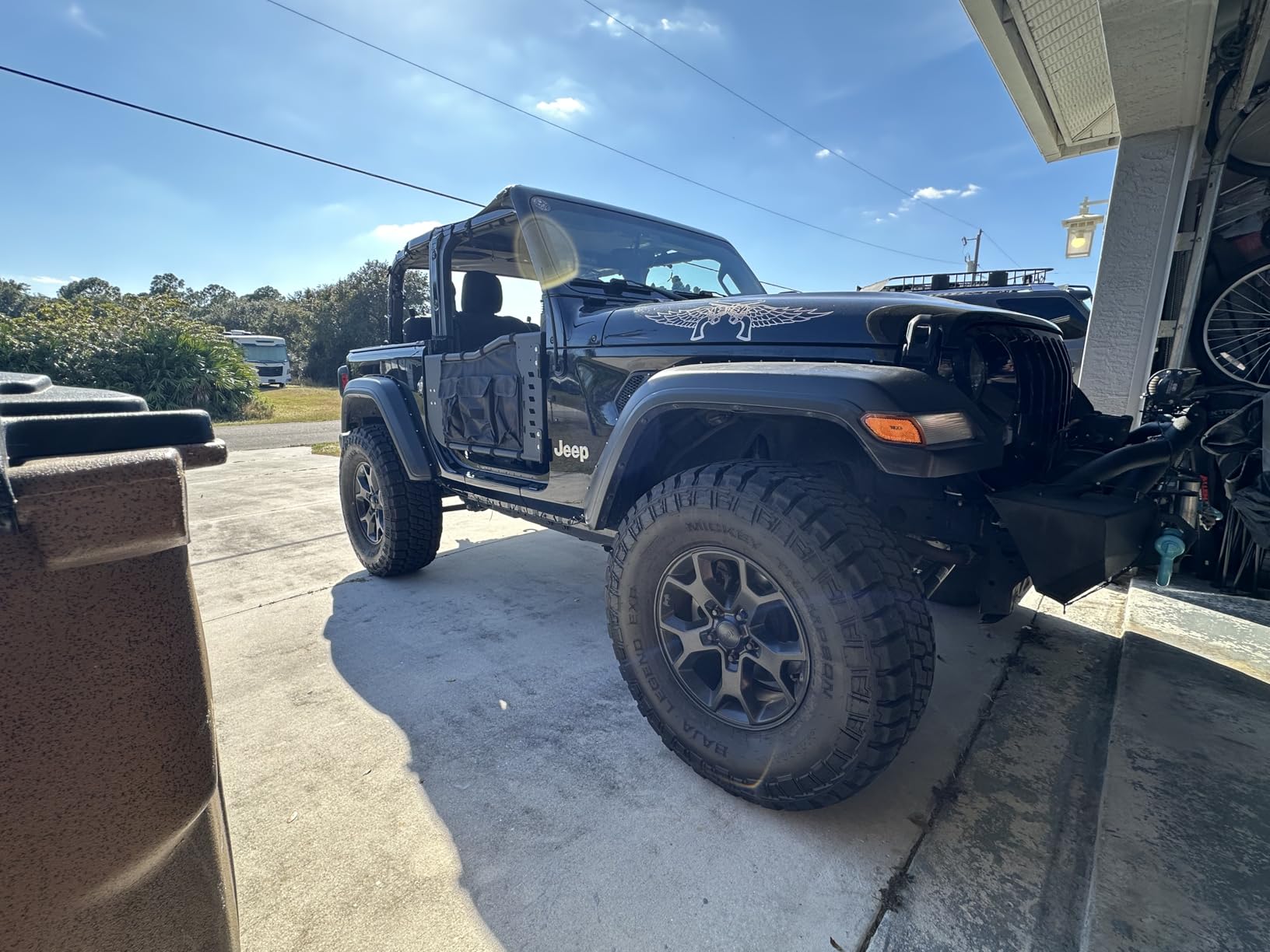 Tube Half Doors Off Road Tubular Summer Doors Fit for Jeep Wrangler JL Unlimited | Gladiator JT 2018~2024 4-Door (excludeJK&2Door Models)| Front & Rear Doors 4PCS |Door Storage Bag customer photo 2