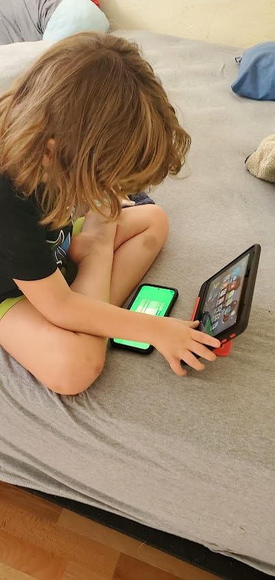 Amazon Fire HD 8 Kids Pro tablet, ages 6-12. Bright 8