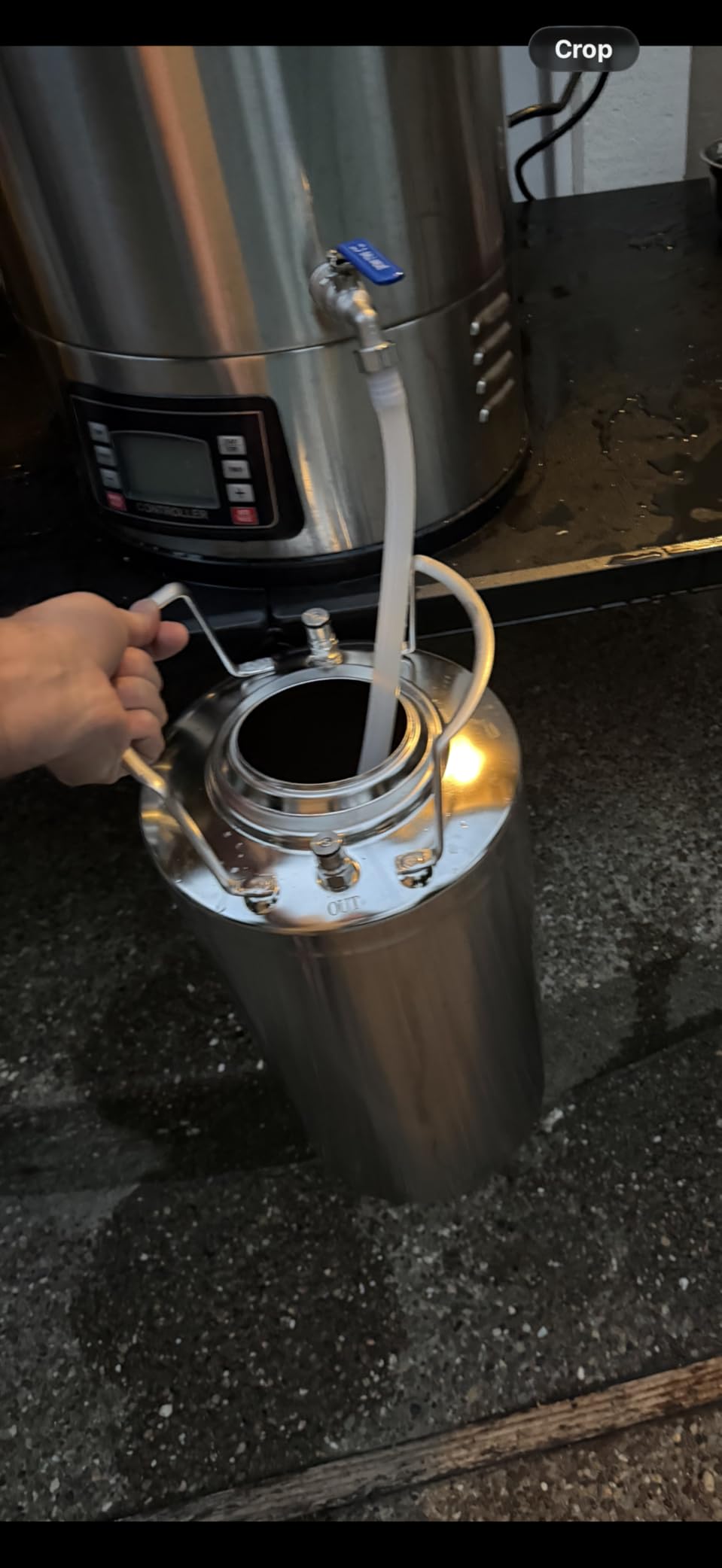 VEVOR Fermentation tank 8 Gallon Stainless Steel Beer Brew Fermentor Brew Bucket Fermentor for Home Brewing with Conical Base Brewing Equipment customer photo 2