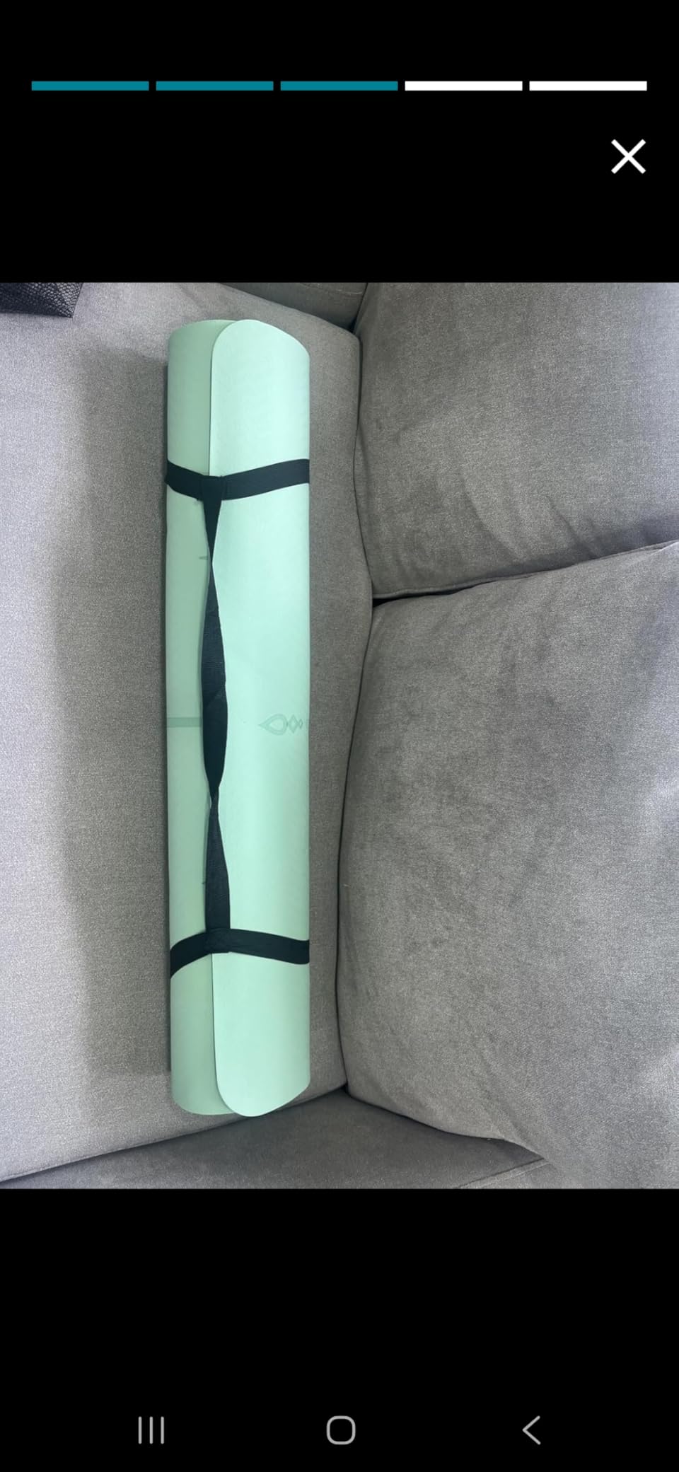 Gruper Yoga Mat Non Slip TPE Extra Wide Yoga Mat with Alignment Mark, 72
