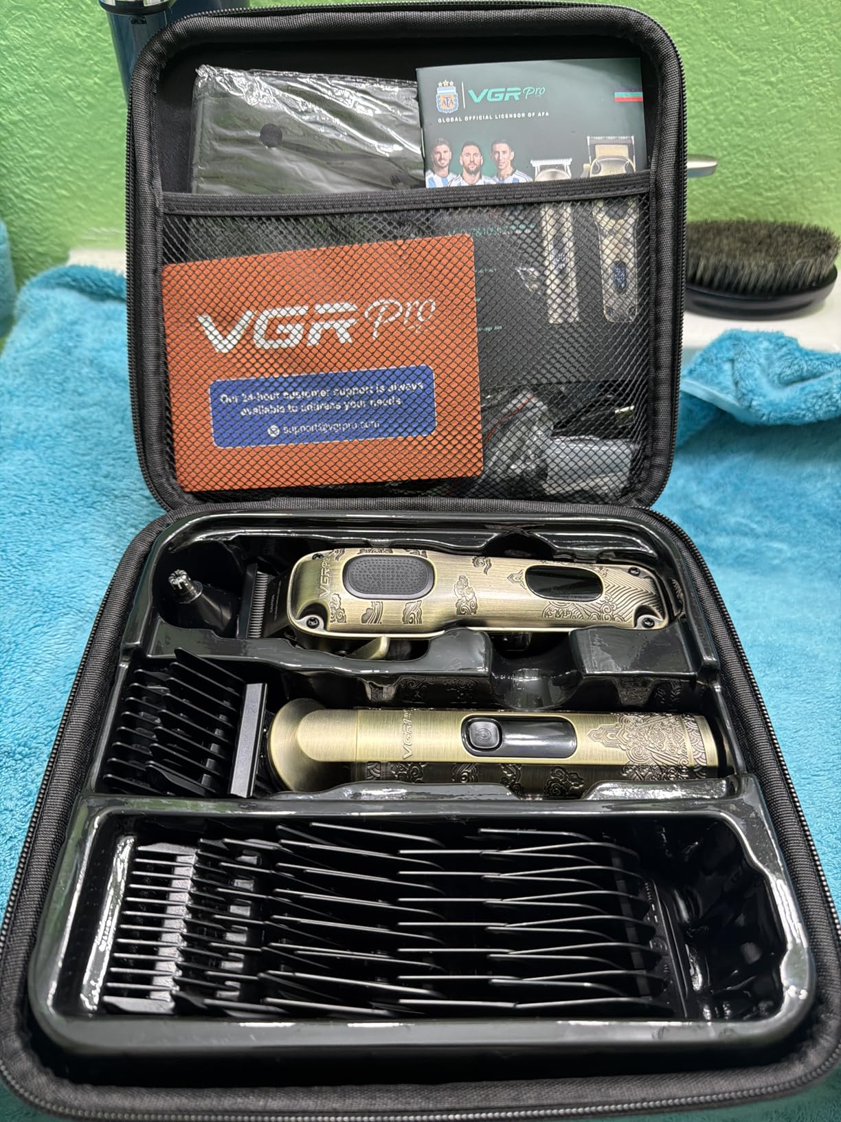 VGRPRO Hair Clippers for Men Professional, Cordless Clipper and Trimmer Set customer photo 1