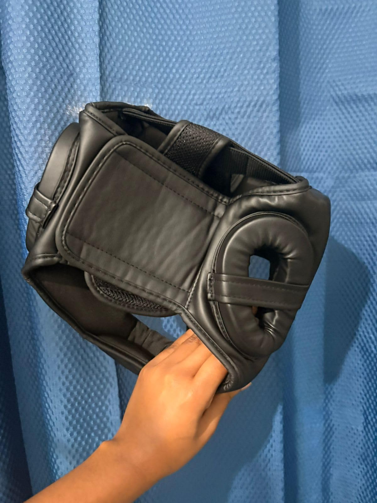 FIVING Headgear for Boxing,Martial Arts Headgear,Kickboxing Head Gear for Muay Thai,Grappling, Sparring, Kickboxing, Karate, Taekwondo customer photo 1
