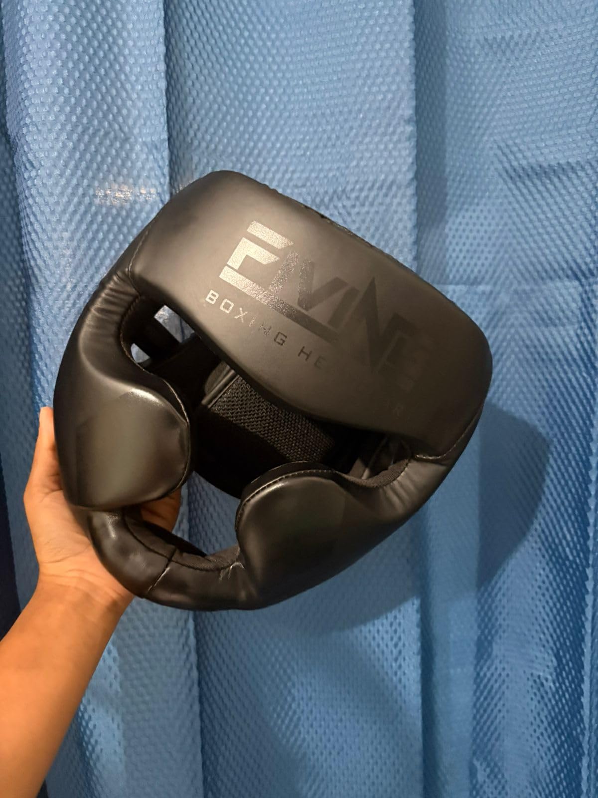 FIVING Headgear for Boxing,Martial Arts Headgear,Kickboxing Head Gear for Muay Thai,Grappling, Sparring, Kickboxing, Karate, Taekwondo customer photo 2