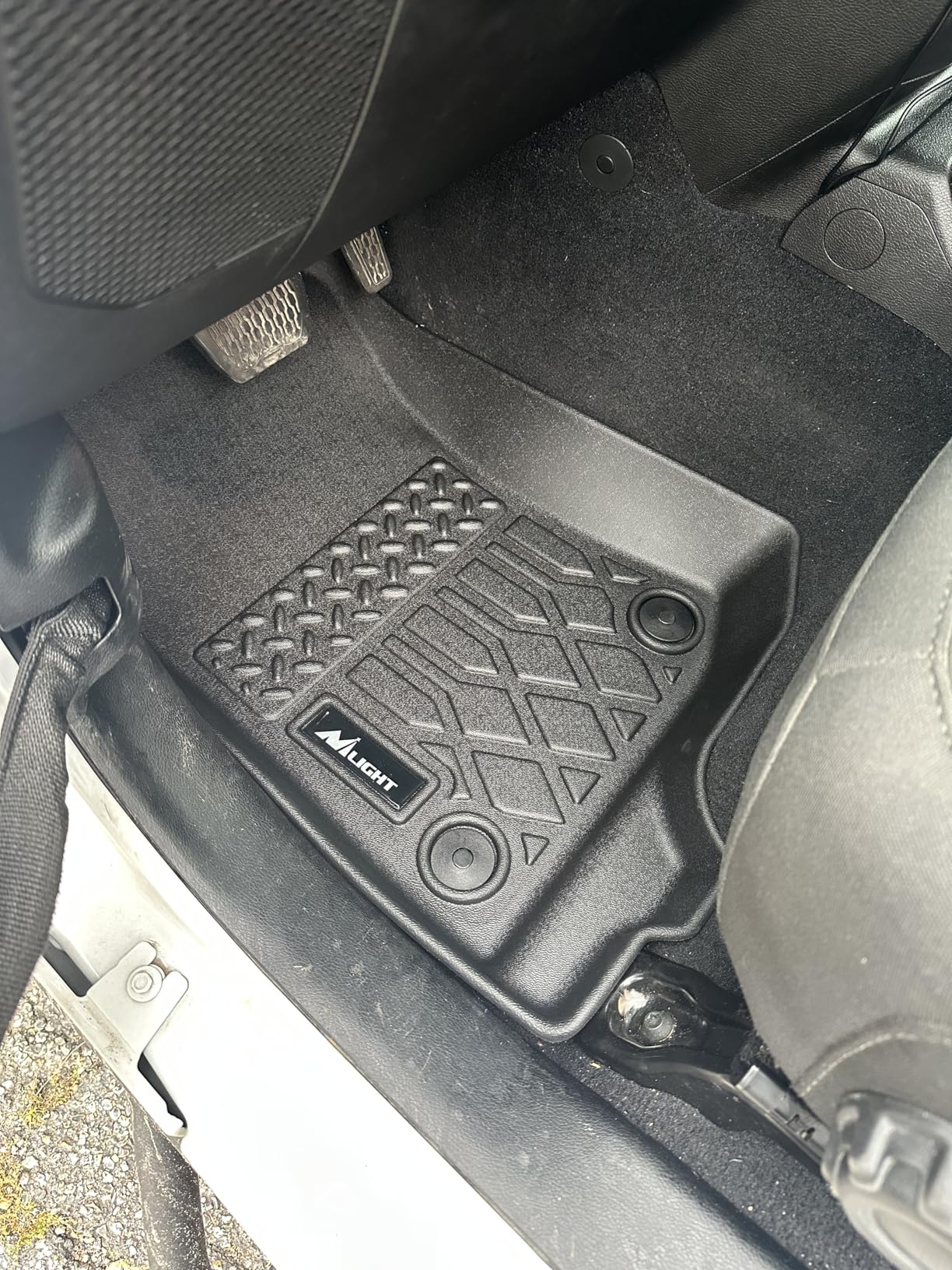 Nilight TPE Floor Mats for Jeep Wrangler JK Unlimited 4 Doors 2013-2018 (Not for JL&4XE), All Weather Custom Fit Heavy Duty Floor Liners customer photo 1