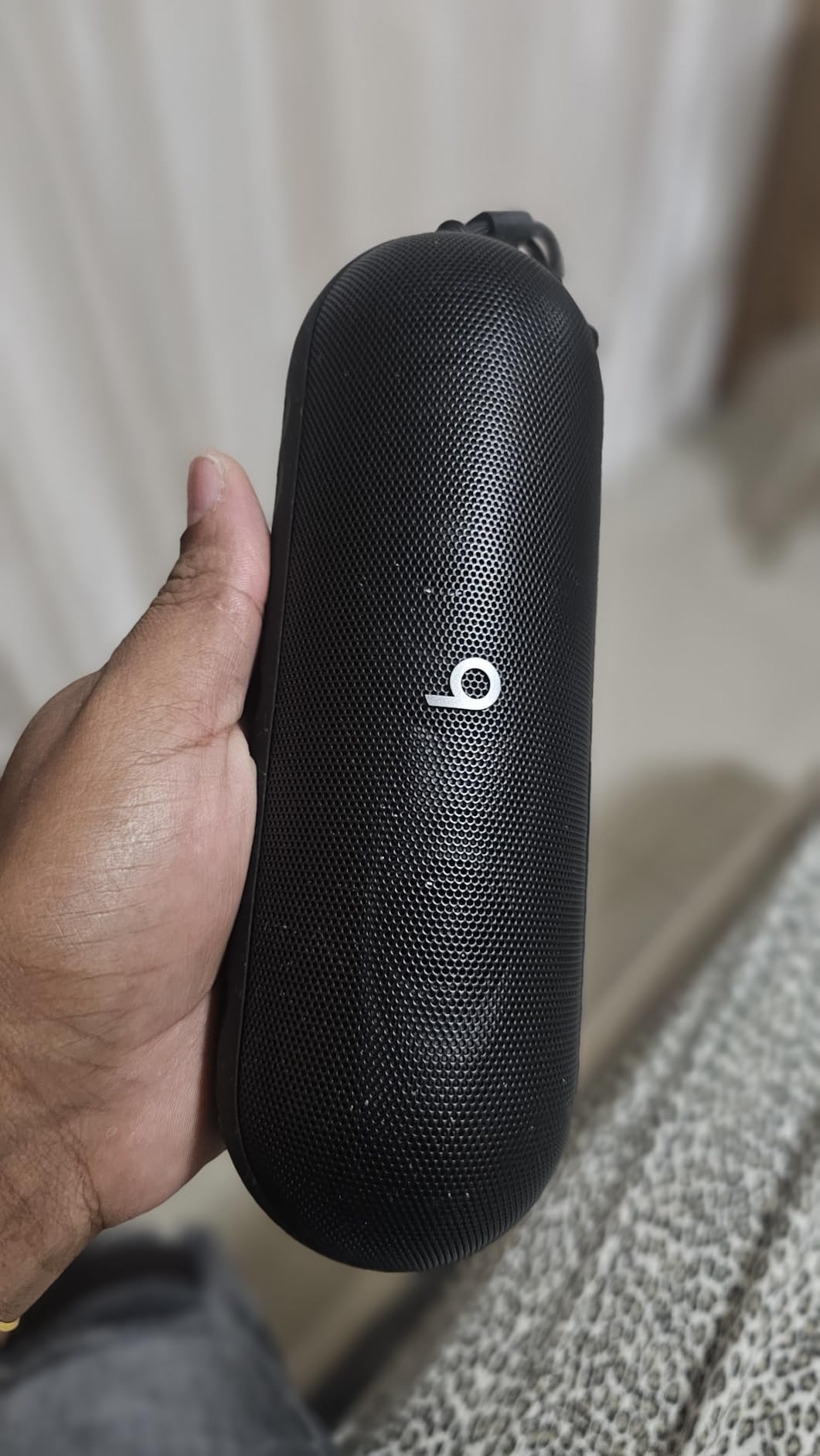Pill - Portable Bluetooth Speaker - Up to 24H Battery Life, Water Resistant, Bluetooth, Apple & Android Compatible, Seriously Loud Sound for Home, Outdoor and Travel - Matte Black customer photo 1