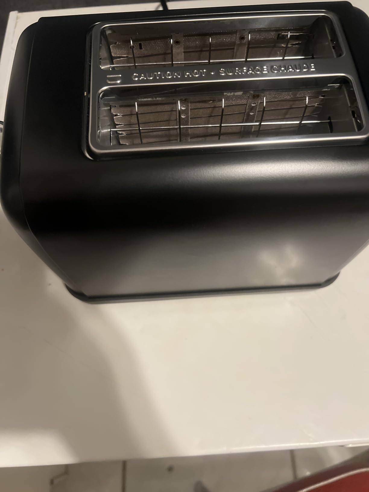 Black Toaster 2 Slice, Extra Wide Slot Toaster for Bagels, Bread, Waffles, 7 Shade Settings, 4 Main Functions, Removable Crumb Tray, 900 Watts Toasters, Black Stainless Steel customer photo 2