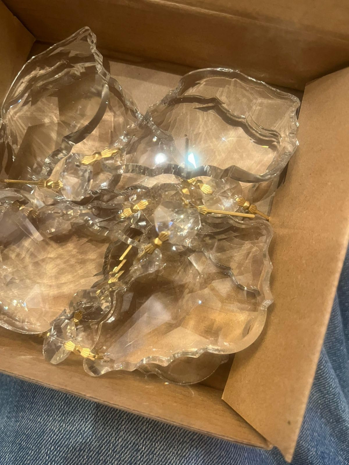 Gold Large Crystal Chandelier-24-Light Chandelier Light Fixture Modern Maria Theresa Crystal Chandeliers Light for Foyer, Entryway, Staircase,High Ceiling,Living Dining Room customer photo 2