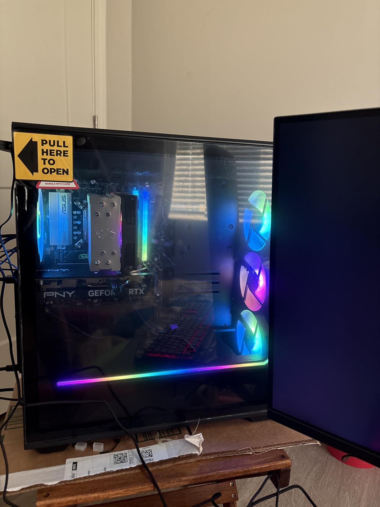 Slate MESH Gaming PC Desktop Computer Intel Core i7 14700F CPU, NVIDIA GeForce RTX 4060 8GB GPU, 32GB DDR5 RGB 5200MHz RAM, 1TB SSD, Windows 11 Home, Gamer Keyboard and Mouse -SMI7N4601 customer photo 1
