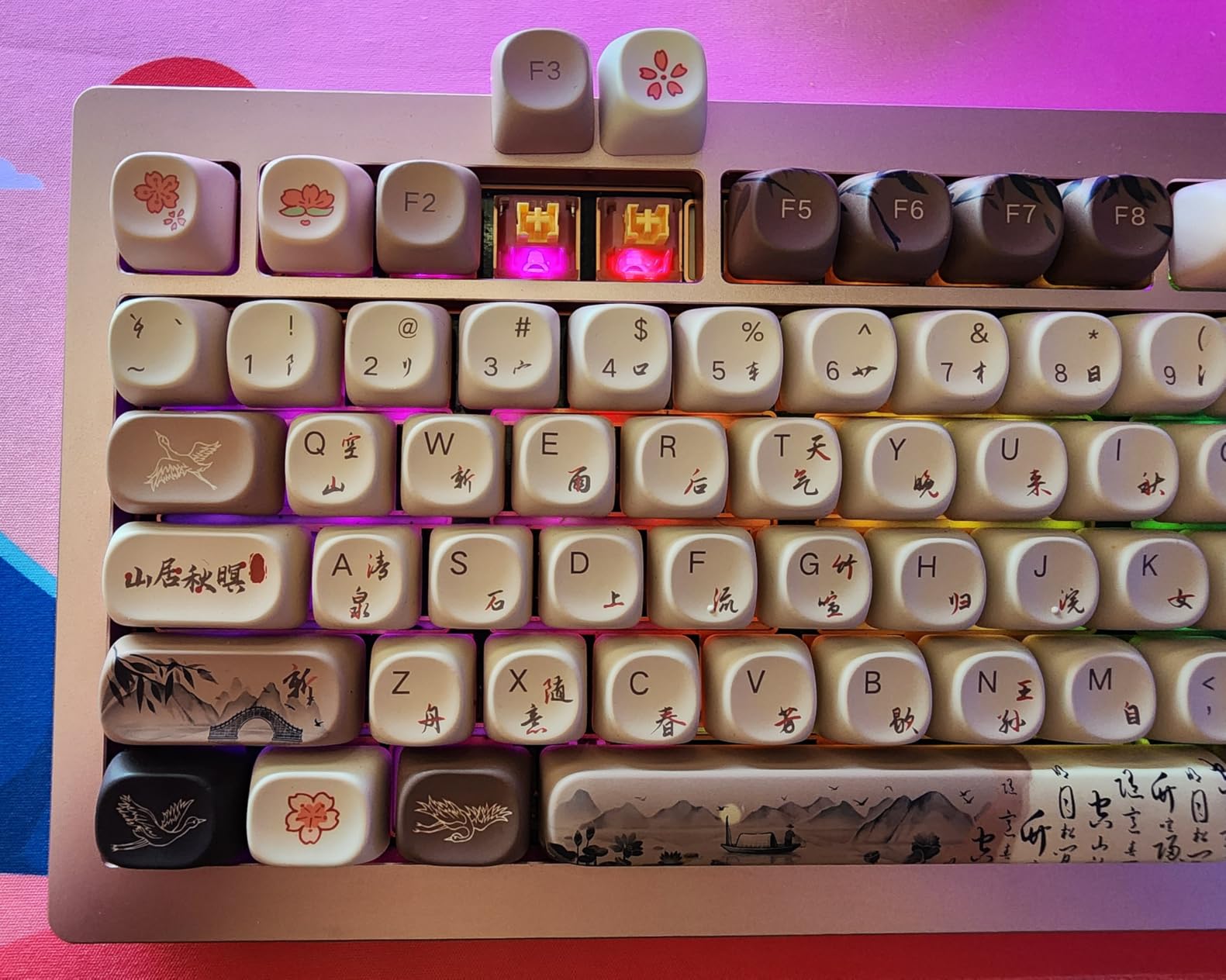 KPREPUBLIC Outemu Silent Peach V3 Linear Switch and Silent Lemon Tactile Lime for Mechanical Keyboard - POM PA66 Factory Lubed (OTM V3 No LiGuide x110) customer photo 1