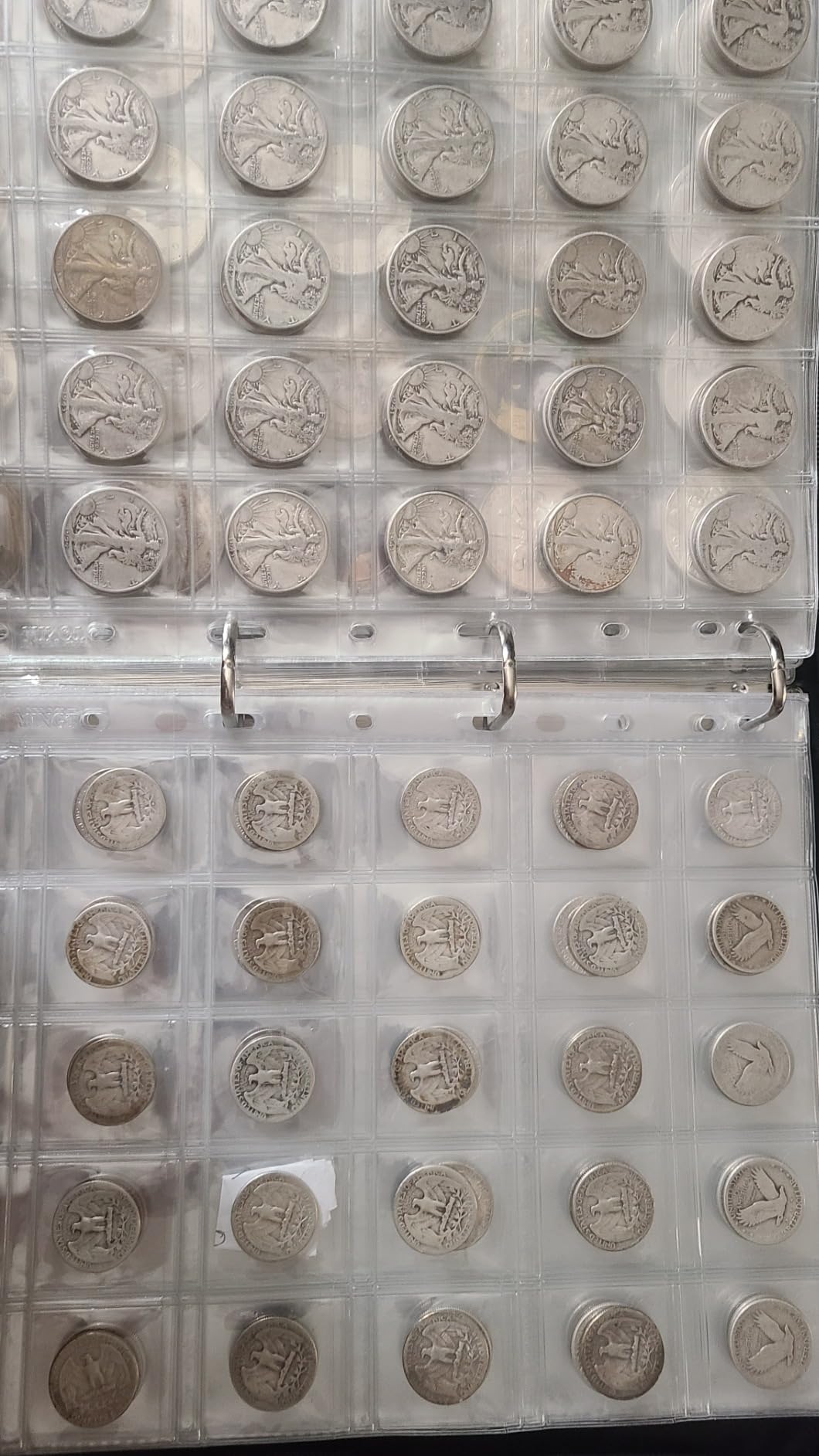 Coin Collection Album for Collectors with Lock, 400 Pockets Fireproof Coin Holder Book & 36 Paper Currency Binder Sleeves, Coin Storage Collecting Organizer for Pennies,Bill,Tokens,Badges customer photo 1
