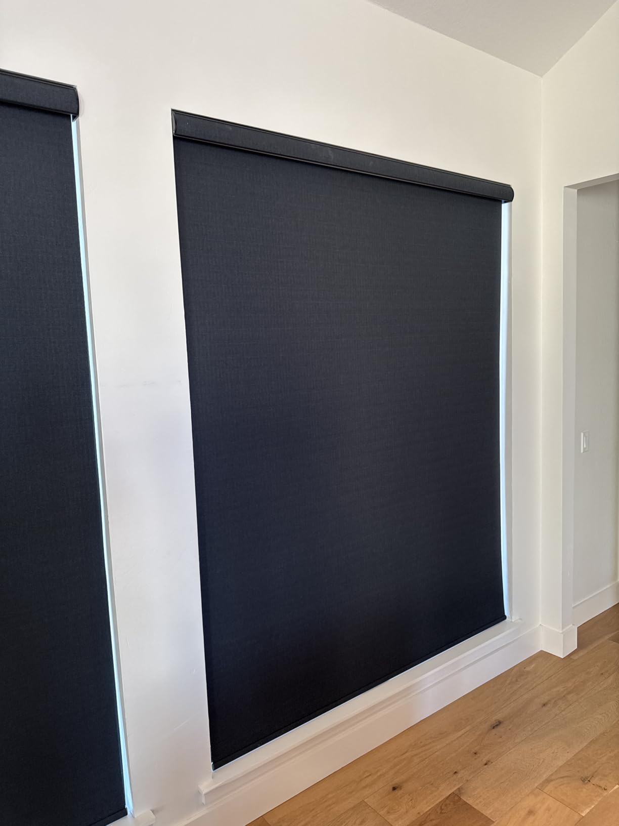 Kincmo Motorized Blinds with Remote,100% Blackout Motorized Roller Shades Work with Apple Homekit,Alexa,Google, Custom Electric Blinds with App,Voice Control customer photo 2