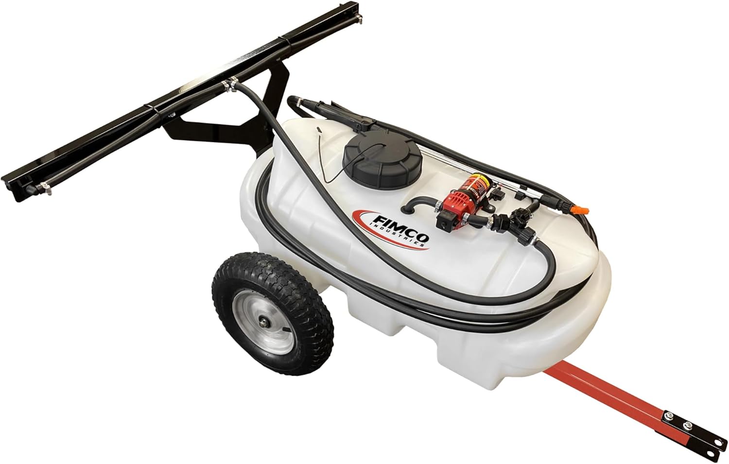 FIMCO Trailer Sprayer with 2 Nozzle Boom, 15 Gallon, 1.2 GPM, 60 PSI, Model# 15-2N-TRL-GS customer photo 1