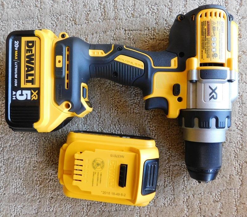 DEWALT 20V MAX XR 1/2 Inch Cordless Hammer Drill Kit with 8AH Battery and Charger (DCD1007WW1) customer photo 2