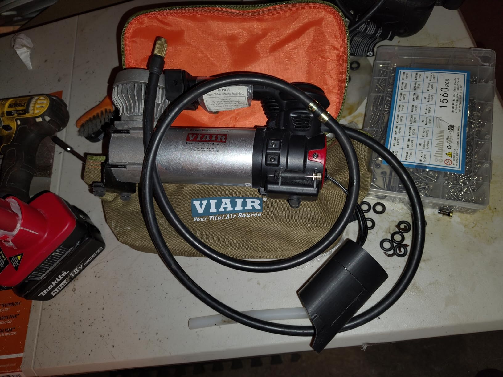 VIAIR Digital EVC88P - Portable Air Compressor Tire Inflator for Car, Truck, SUV & RV | Preset Automatic Shut Off Feature | 12V Heavy Duty On/Off Road Tire Pump Air Compressor 120 PSI customer photo 1