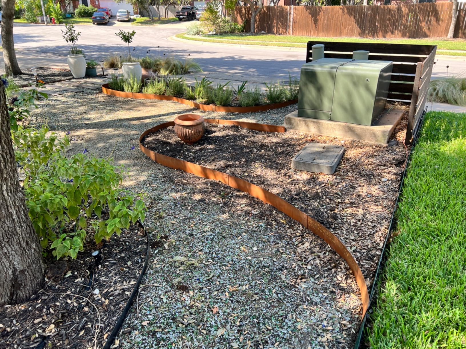 Corten Steel Landscape Edging-4.5