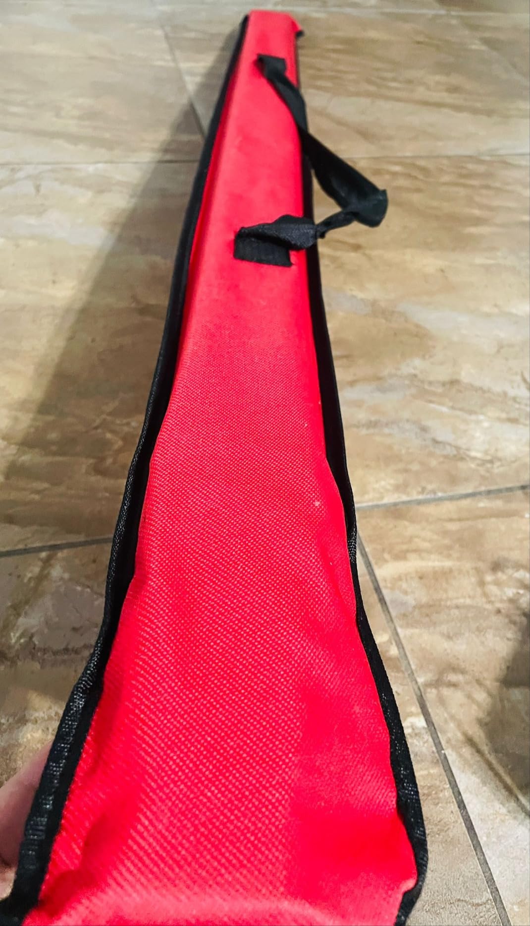 Survey Rod 14-Foot Aluminum Grade Rod - 10ths,Grade Rod,Grade Stick for Laser Level,Survey Rod，Grade Rods,Survey Pole,With Bubble Level, 4-Stage Telescopic,Double-Sided Scale Telescopic Leveling Rod customer photo 2