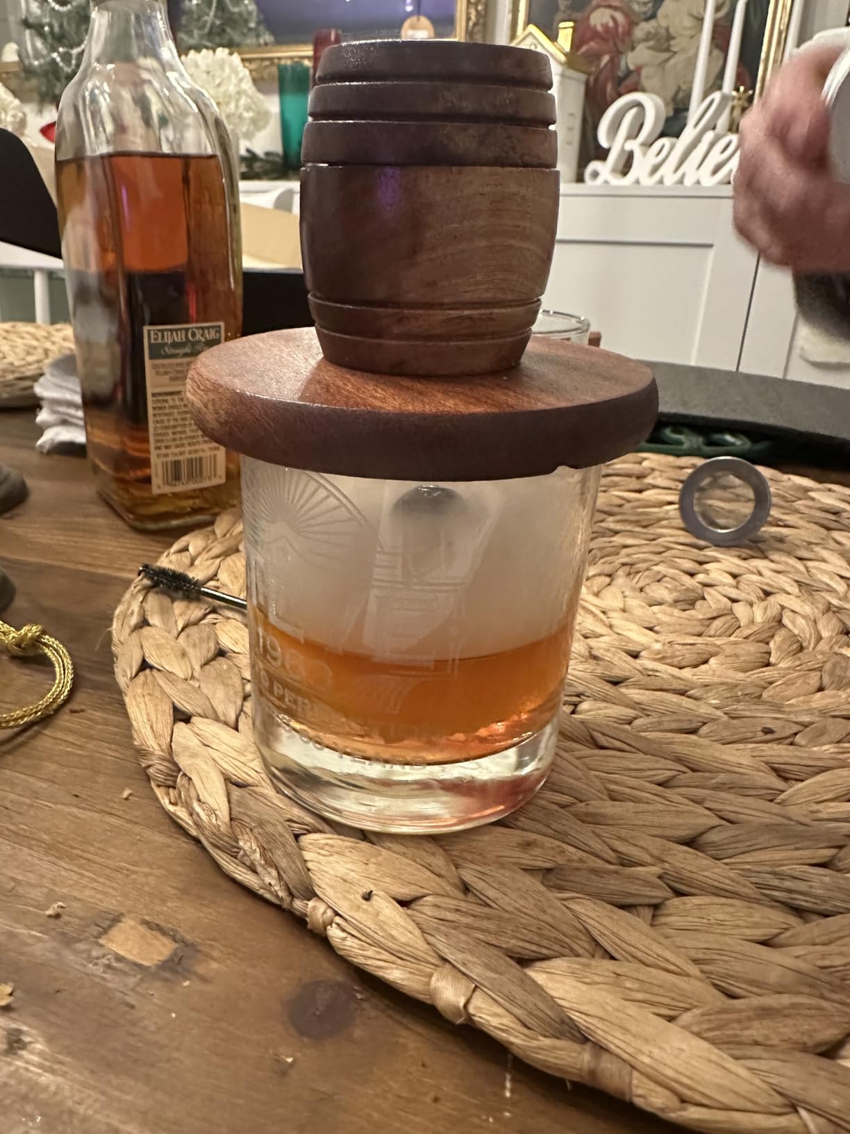 Whiskey Smoker Kit with Torch, Birthday Gifts for Him, Men, Dad, Husband, Cocktail Smoker Infuser Kit Old Fashioned Drink Smoker Kit Fathers Day Bourbon Gifts customer photo 1
