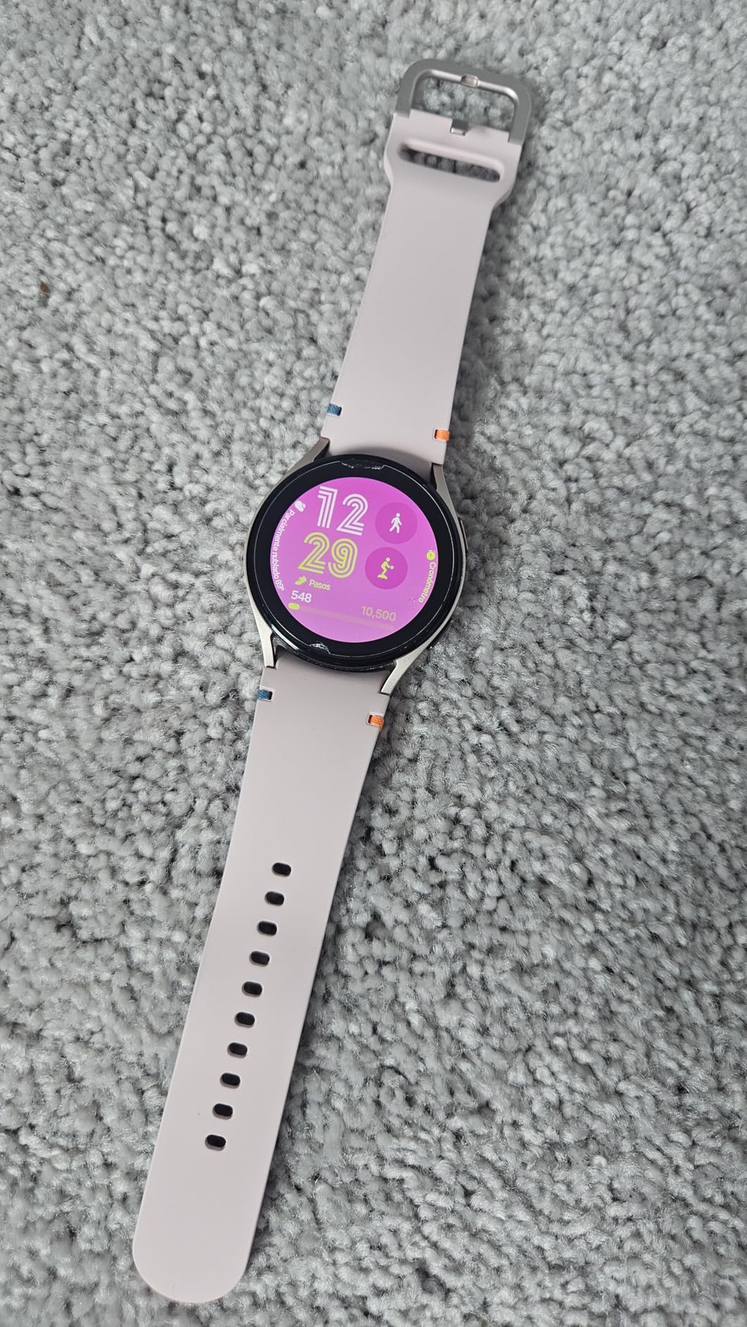 Samsung Galaxy Watch FE 40mm LTE AI Smartwatch w/Fitness Tracking, BIA Sensor, Personalized HR Zones, Heart Rate Tracker, Sleep Monitor, 2024, Silver [US Version, 1Yr Manufacturer Warranty] customer photo 2