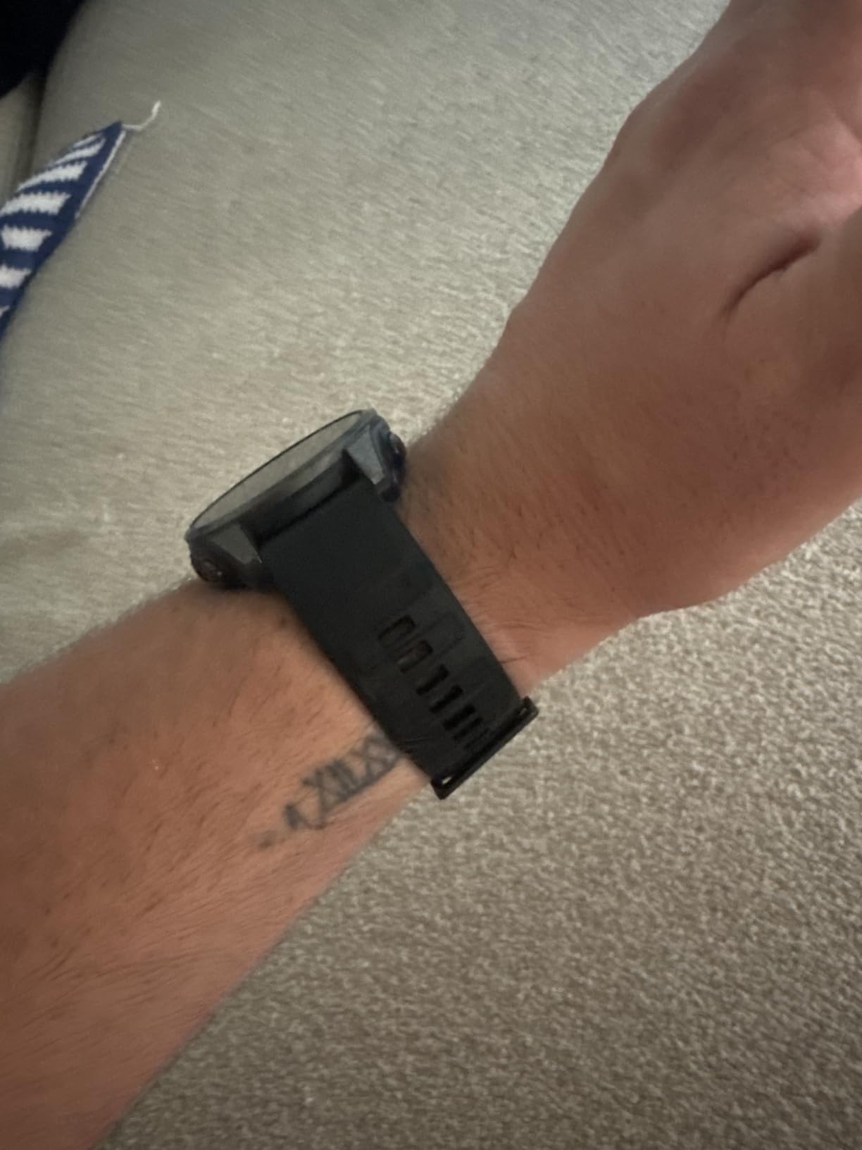QuickFit, 22mm Black Silicone Band customer photo 1
