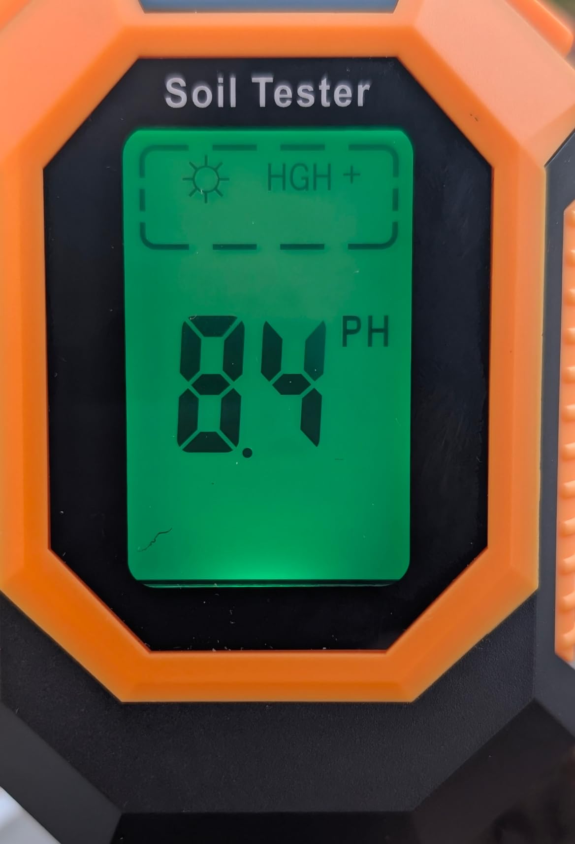 4-in-1 Soil Moisture Meter Digital PH Meter/Soil Moisture/Plant Temperature/Sunlight Intensity, Backlight LCD Display, Soil Test Meter for Garden, Lawn, Plant Care, Farm and Indoor Outdoor Plants customer photo 2