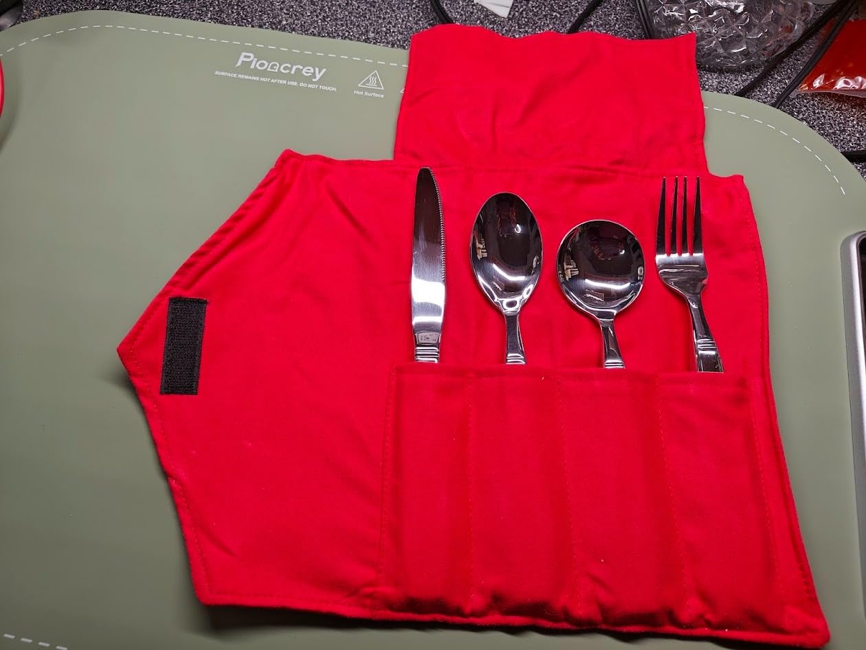Weighted silverware for hand tremors for Parkinsons, Arthritis | Heavy utensils for tremors | Weighted eating utensils | Gifts for parkinsons & Artritis. customer photo 2