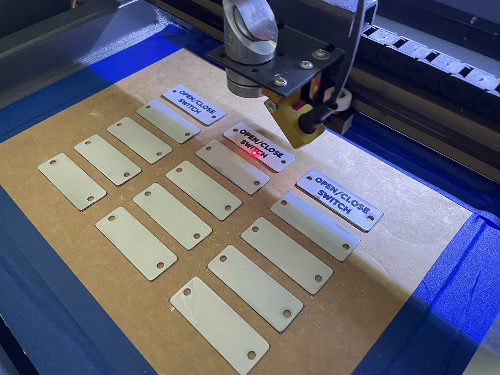 OMTech K40+ 45W CO2 Laser Engraver, 12