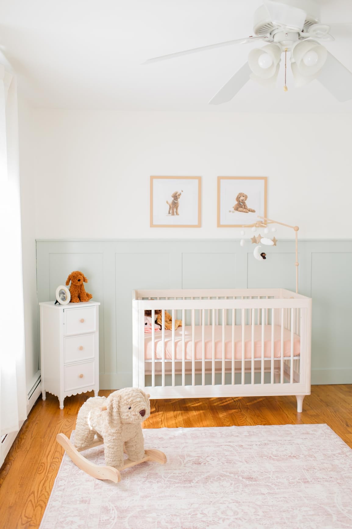 Babyletto Lolly 3-in-1 Baby Crib Convertible to Toddler Bed & Daybed - GREENGUARD Gold Certified - 4 Adjustable Heights - Includes Toddler Conversion Kit - Made of 100% Solid Wood - Washed Natural customer photo 2