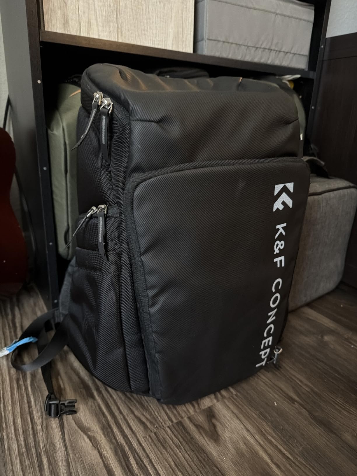 K&F CONCEPT Camera bag Backpack Waterproof 25L Large Capacity Camera Case with Raincover 15.6 Inch Laptop Compartment Compatible with Canon/Nikon/Sony/DJI Mavic Drone Travel Camera Backpack customer photo 1