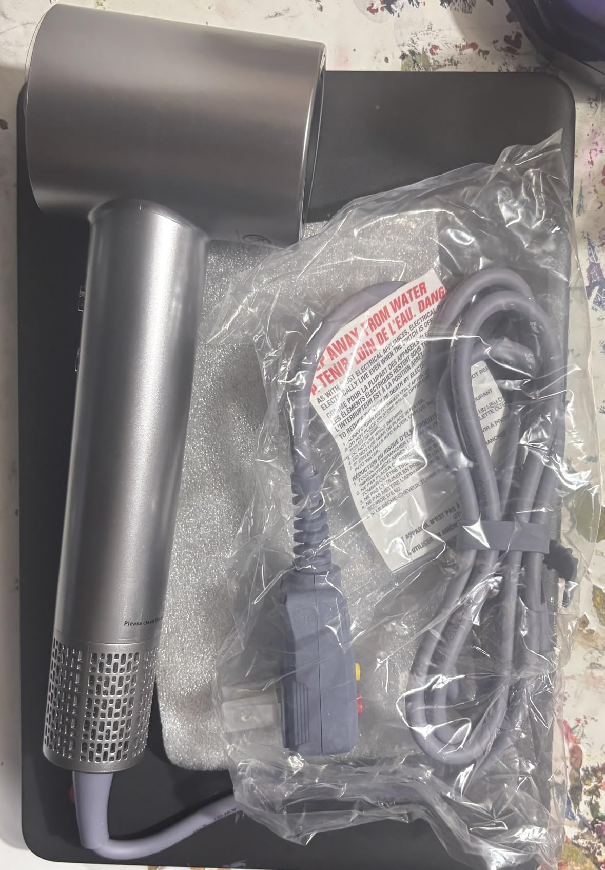 Hair Dryer 160000 RPM Ionic, 500M Negative Ions, Lightweight for Travel customer photo 2