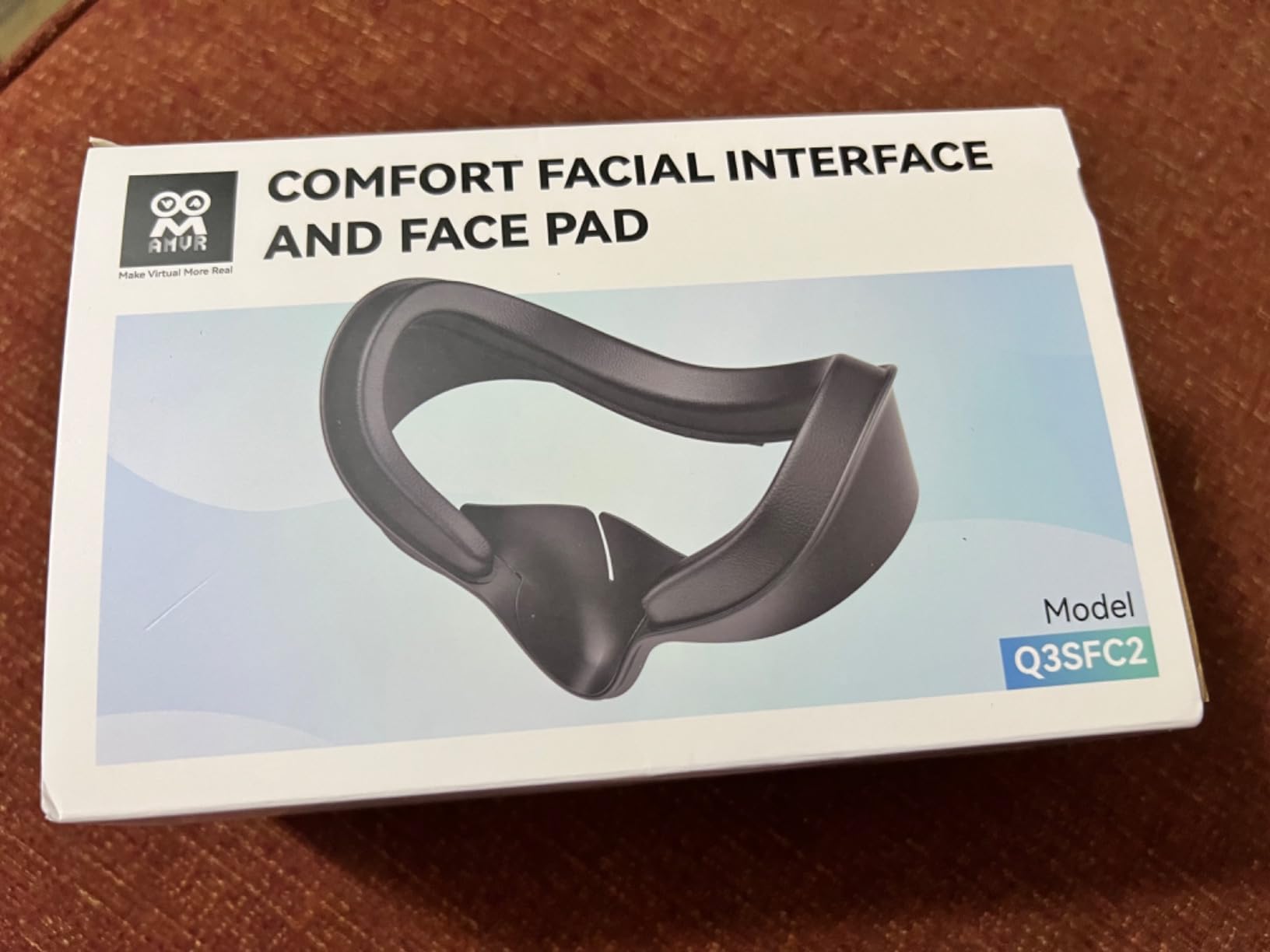 AMVR Facial Interface Face Pad Cover Compatible with Meta/Oculus Quest 3S Accessories, Comfort PU and Ice Silk Cotton Cushion,Not Fit Q3 (Wider) customer photo 2