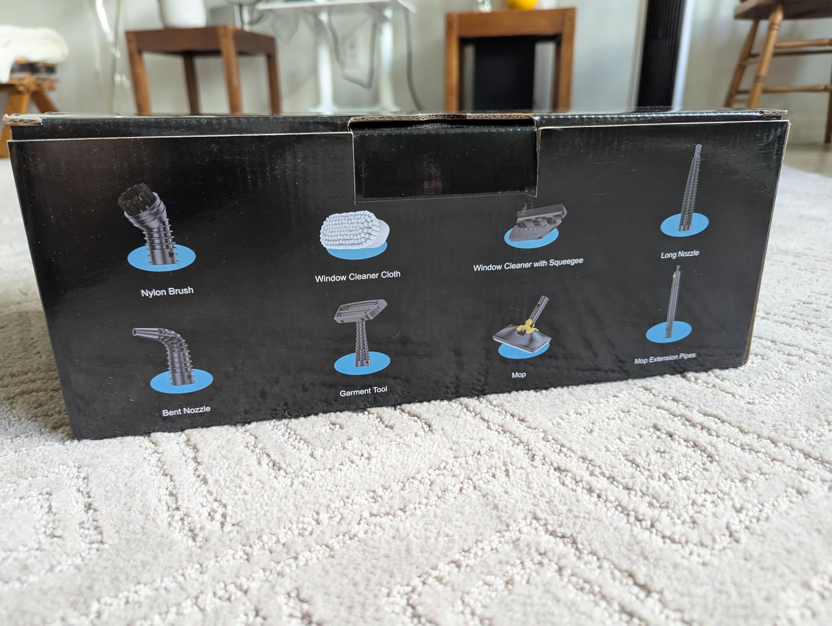10-in-1 Steam Cleaner, Detachable Handheld Steam Mop for Multi-Surface | Quick 10s Heat, 350ml Water Tank and 2-Level Steamer for Cleaning Floor, Window, Carpet, BBQ Grill, Tile, Sofa, Car and Grout customer photo 2